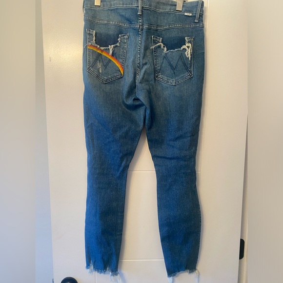 MOTHER- HighWaisted Looker Ankle Chew - Picture 2 of 9